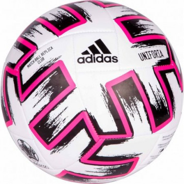 ADIDAS UNIFORIA CLUB UEFA EURO 2020 FOTBALOVÝ MÍČ - Bílá, Růžová č.1