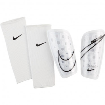 NIKE MERCURIAL LITE CHRÁNIČE NA FOTBAL - Bílá č.1