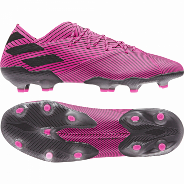 ADIDAS NEMEZIZ 19.1 FG KOPAČKY PÁNSKÉ - Růžová č.1