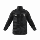 ADIDAS JUVENTUS JACKET BUNDA PÁNSKÁ - Černá č.1