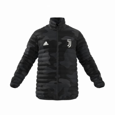 ADIDAS JUVENTUS JACKET BUNDA PÁNSKÁ - Černá č.1