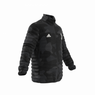 ADIDAS JUVENTUS JACKET BUNDA PÁNSKÁ - Černá č.4