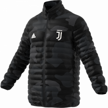 ADIDAS JUVENTUS JACKET BUNDA PÁNSKÁ - Černá č.12