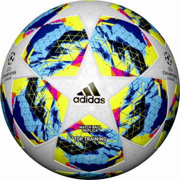 ADIDAS FINALE TOP TRAINING MÍČ FOTBAL - Bílá, Neon žlutá č.1