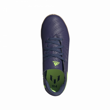 ADIDAS NEMEZIZ MESSI 19.4 IN J SÁLOVKY DĚTSKÉ - Fialová, Modrá č.10