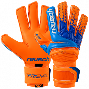 REUSCH GK PRISMA PRO G3 BRANKÁŘSKÉ RUKAVICE - Oranžová, Modrá č.1