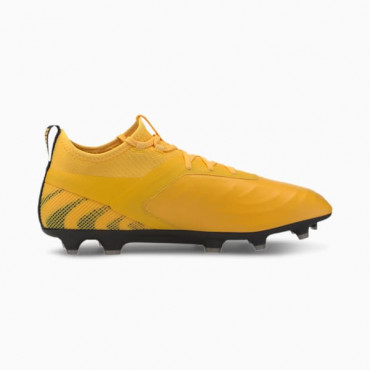 PUMA ONE 20.2 FG/AG KOPAČKY PÁNSKÉ - Žlutá, Černá č.4