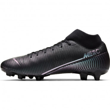 NIKE SUPERFLY 7 ACADEMY FG/MG KOPAČKY PÁNSKÉ - Černá, Stříbrná č.6