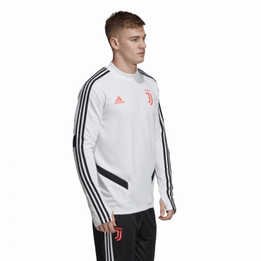 ADIDAS JUVENTUS TRÉNINKOVÁ MIKINA PÁNSKÁ - Bílá, Černá č.3