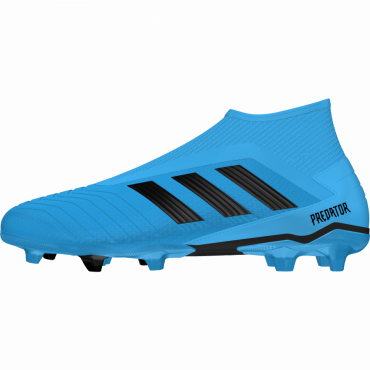 ADIDAS PREDATOR 19.3 LL FG KOPAČKY PÁNSKÉ - Světle modrá, Černá č.2