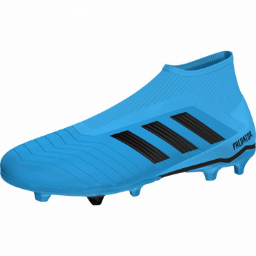 ADIDAS PREDATOR 19.3 LL FG KOPAČKY PÁNSKÉ - Světle modrá, Černá č.12