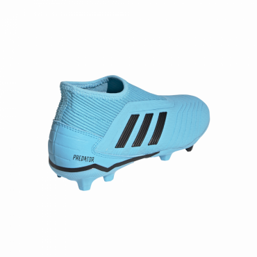 ADIDAS PREDATOR 19.3 LL FG KOPAČKY DĚTSKÉ - Světle modrá, Černá č.2