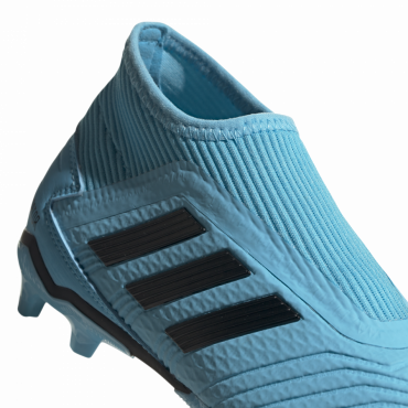 ADIDAS PREDATOR 19.3 LL FG KOPAČKY DĚTSKÉ - Světle modrá, Černá č.4