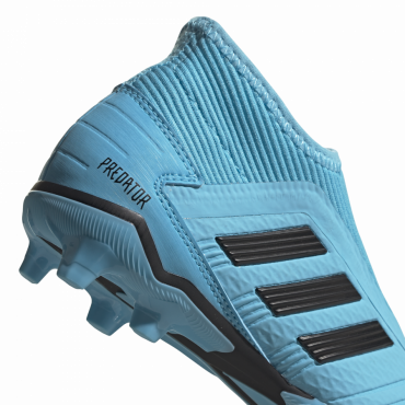 ADIDAS PREDATOR 19.3 LL FG KOPAČKY DĚTSKÉ - Světle modrá, Černá č.6