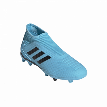 ADIDAS PREDATOR 19.3 LL FG KOPAČKY DĚTSKÉ - Světle modrá, Černá č.7