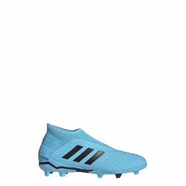 ADIDAS PREDATOR 19.3 LL FG KOPAČKY DĚTSKÉ - Světle modrá, Černá č.8