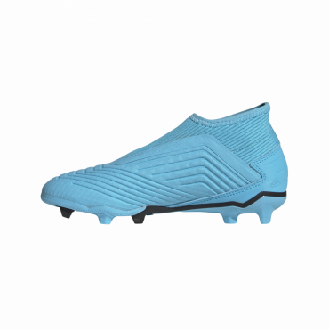 ADIDAS PREDATOR 19.3 LL FG KOPAČKY DĚTSKÉ - Světle modrá, Černá č.9