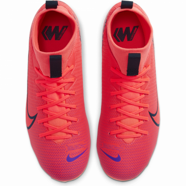 NIKE JR SUPERFLY 7 ACADEMY DF FG/MG KOPAČKY PÁNSKÉ - Červená, Černá č.3