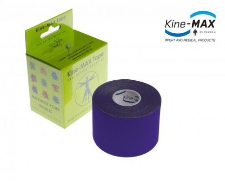 KINE-MAX SUPER-PRO RAYON KINESIO TEJP 5cm x 5m - Fialová č.1