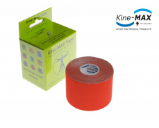 KINE-MAX SUPER-PRO RAYON KINESIO TEJP 5cm x 5m - Červená