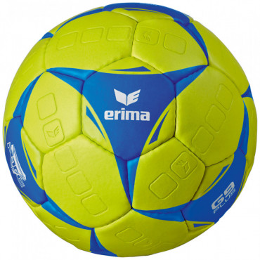 ERIMA G9 PLUS HÁZENKÁŘSKÝ MÍČ vel. 3 - Světle zelená, Modrá č.1