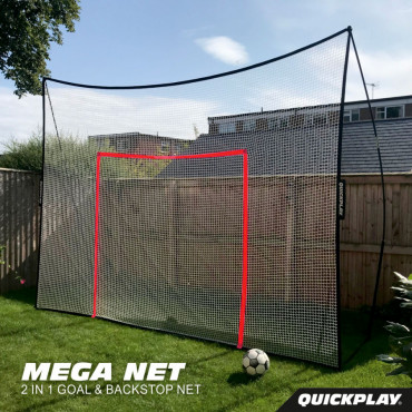 MEGA NET 2,4x1,8 m OCHRANNÁ SÍŤ S OBRYSEM FOTBALOVÉ BRANKY č.2