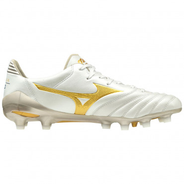 MIZUNO MORELIA NEO II MD KOPAČKY PÁNSKÉ - Bílá, Zlatá č.3