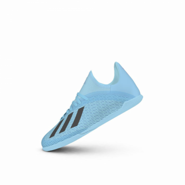 ADIDAS X 19.3 IN J SÁLOVKY DĚTSKÉ - Světle modrá č.12