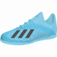 ADIDAS X 19.3 IN J SÁLOVKY DĚTSKÉ - Světle modrá č.22