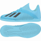 ADIDAS X 19.3 IN J SÁLOVKY DĚTSKÉ - Světle modrá č.1