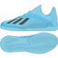 ADIDAS X 19.3 IN J SÁLOVKY DĚTSKÉ - Světle modrá č.23