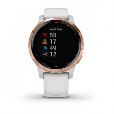 GARMIN VIVOACTIVE 4S GPS HODINKY RoseGold/White Band č.3