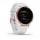 GARMIN VIVOACTIVE 4S GPS HODINKY RoseGold/White Band č.2