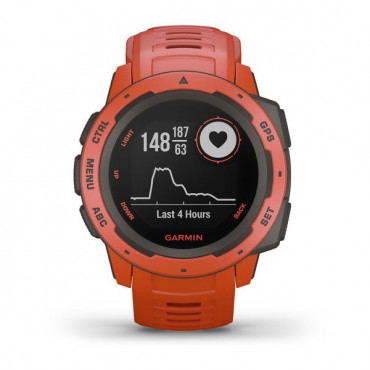 GARMIN INSTINCT GPS HODINKY RED OPTIC č.3