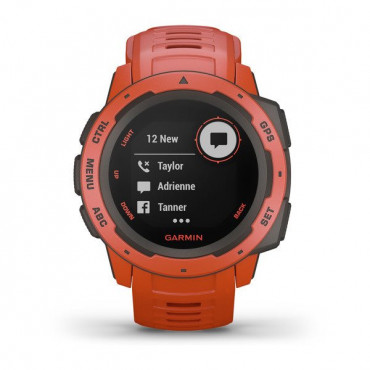 GARMIN INSTINCT GPS HODINKY RED OPTIC č.5