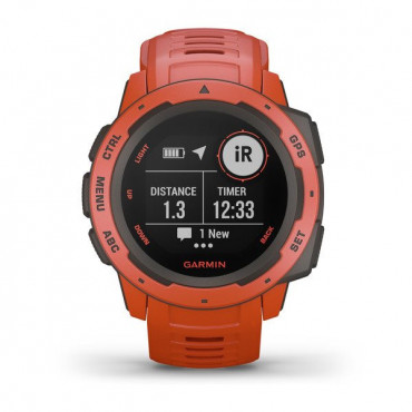 GARMIN INSTINCT GPS HODINKY RED OPTIC č.6