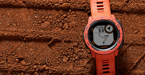 GARMIN INSTINCT GPS HODINKY RED OPTIC č.13