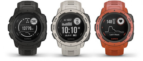 GARMIN INSTINCT GPS HODINKY RED OPTIC č.14