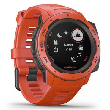 GARMIN INSTINCT GPS HODINKY RED OPTIC č.1