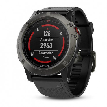 GARMIN FENIX 5X SAPPHIRE GSM HODINKY GRAY OPTIC/BLACK BAND č.9