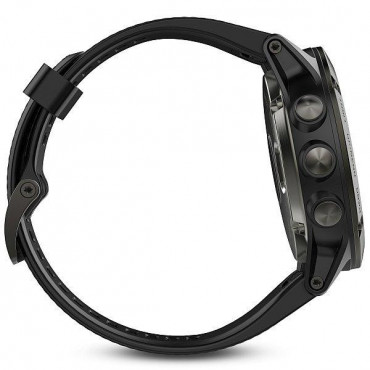 GARMIN FENIX 5X SAPPHIRE GSM HODINKY GRAY OPTIC/BLACK BAND č.4