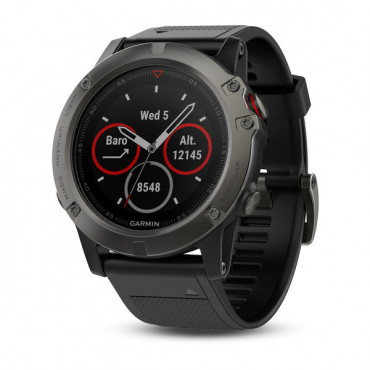GARMIN FENIX 5X SAPPHIRE GSM HODINKY GRAY OPTIC/BLACK BAND č.8