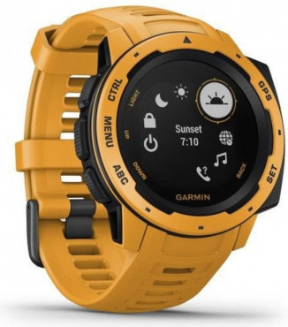 GARMIN INSTINCT GPS HODINKY YELLOW OPTIC č.1