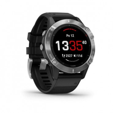 GARMIN FENIX6 GLASS SILVER/BLACK BAND MULTISPORTOVNÍ HODINKY č.7