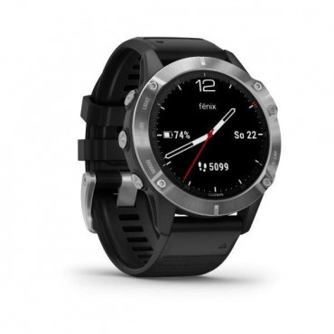 GARMIN FENIX6 GLASS SILVER/BLACK BAND MULTISPORTOVNÍ HODINKY č.11