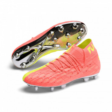 PUMA FUTURE 5.1 NETFIT OSG FG/AG KOPAČKY PÁNSKÉ - Žlutá, Růžová č.1