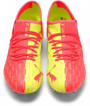 PUMA FUTURE 5.2 NETFIT OSG FG/AG KOPAČKY PÁNSKÉ - Žlutá, Růžová č.4