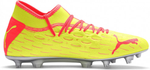 PUMA FUTURE 5.2 NETFIT OSG FG/AG KOPAČKY PÁNSKÉ - Žlutá, Růžová č.7