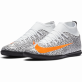 NIKE JR MERCURIAL SUPERFLY 7 CLUB CR7 SAFARI IC SÁLOVKY DĚTSKÉ - Bílá, Oranžová č.1