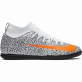 NIKE JR MERCURIAL SUPERFLY 7 CLUB CR7 SAFARI IC SÁLOVKY DĚTSKÉ - Bílá, Oranžová č.6